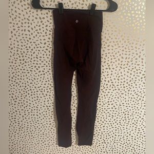 maroon lululemon leggings